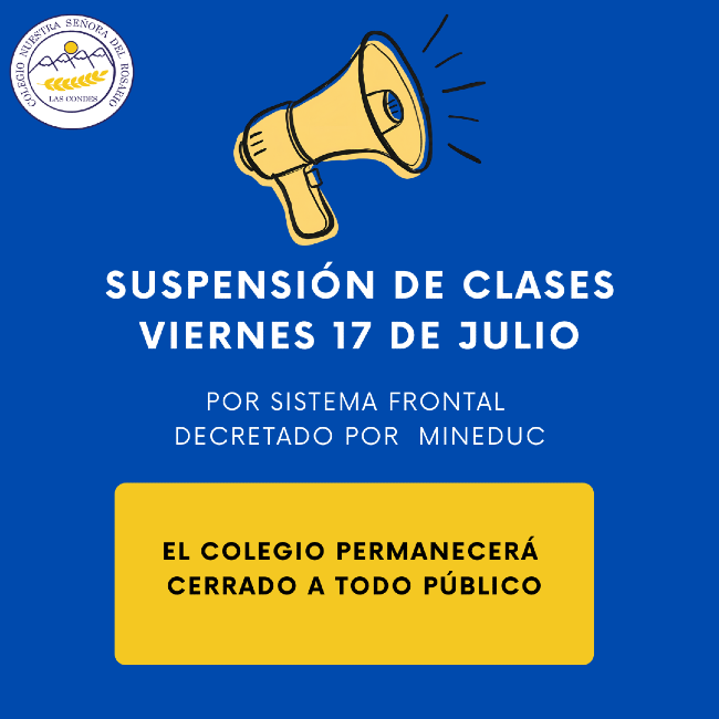 Suspensión de clases